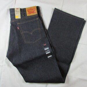 Levi's Men's 40x32 Boot Cut 517 Denim Jeans Rigid Raw Unwashed